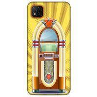 Retro (45) Desen Liquid Air Kılıf Renkli Xiaomi Redmi 9C Kılıf