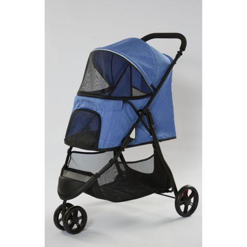 Tommy Evcil Hayvan Arabası Lacivert 74.5*52.2*98cm Max 15kg