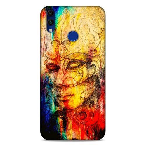 Lopard Huawei Honor 8C Uyumlu Kılıf Manipülasyon ☻ (34) Slim Armor Kılıf Desenli