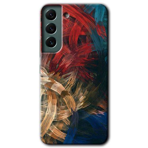 Galaxy S22 Plus Kılıf HD Desen Baskılı Arka Kapak - Karma Boyalar