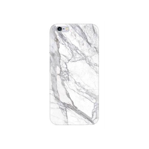 iPhone 6 Gri Mermer Desenli Telefon Kılıfı