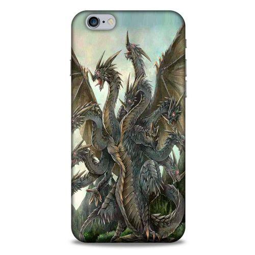 Apple Iphone 6 Plus Kılıf Dragons (35) Fit Design Kılıf 9 Başlı Ejderha