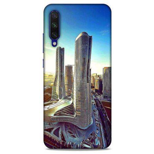 Xiaomi Mi A3 Kılıf Dünya Mimarisi (50) Shockproof Kılıf Pin On Towers
