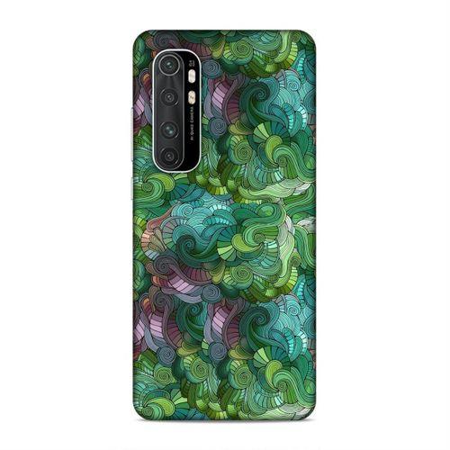 Xiaomi Mi Note 10 Lite Kılıf Sarmal Girdap Arka Kapak Silikon Koruma Full Koruyucu
