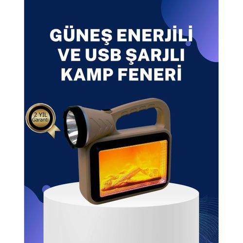 Solar Alev Lambası – Kamp, Bahçe Ve Dış Mekan İçin