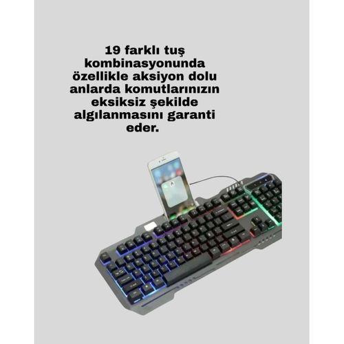 Pg8018 Led Aydınlatmalı Mekanik Klavye Mouse – Oyunlarda Üstün Performans