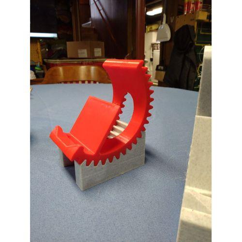 Tel kabartma ile dişli akıllı telefon tutucu - 5143381