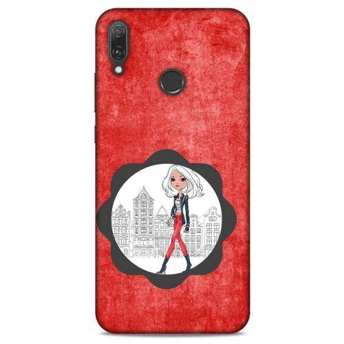 Sokak Modası 96 Huawei Y9 2019 Kılıf Desenli Silikon