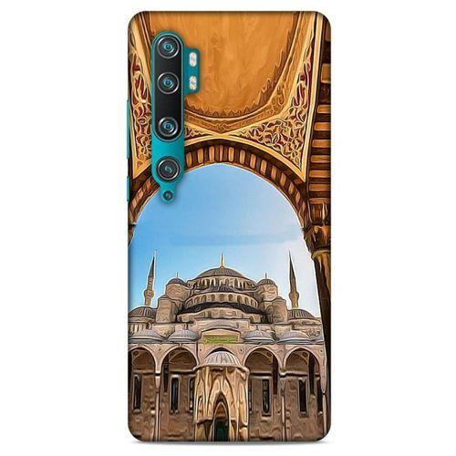 Xiaomi Mi Cc9 Pro Kılıf Dünya Mimarisi (13) Silikon Kap Sultanahmet Camii