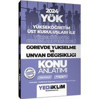 2024 YÖK Yükseköğretim Kurumları Personeli Görevde Yükselme ve Unvan Değişikliği Konu Anlatımı Yediiklim Yayınları