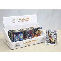 Kedi Taşlı El Aynası Dikdörtgen İnce