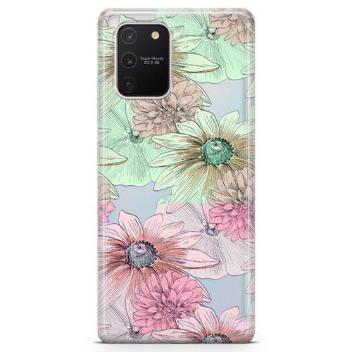 Samsung Galaxy S10 Lite Kılıf Alman Papatyası Arka Kapak Koruma Desenli Full Koruyucu