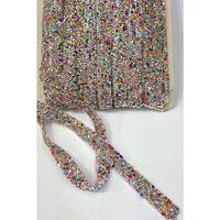 Renkli Janjanlı Ütüyle Yapışan Plastik Şerit Taş