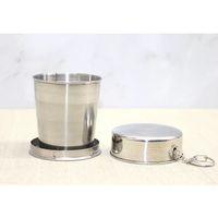 Katlanabilir Tekli Paslanmaz Çelik Shot Bardak - Model 1