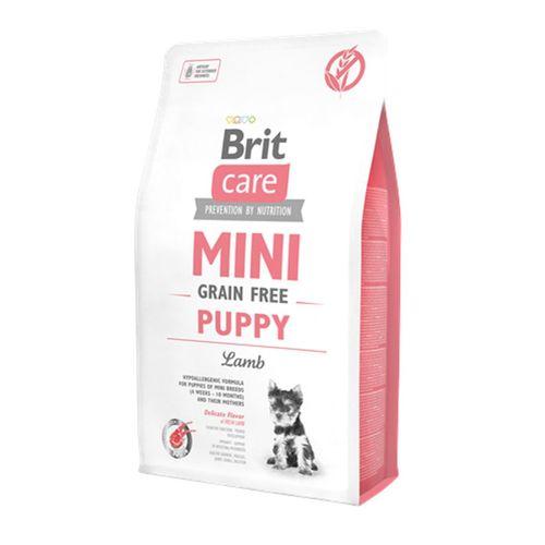 Brit Care Mini Irk Yavru Köpekler İçin, Tahılsız, Hipoalerjenik Kuzu Etli Kuru Mama 7 kg