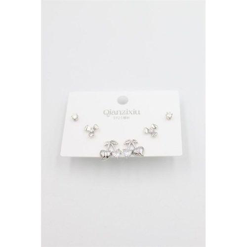 Çoklu Set Küpe - Gümüş