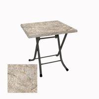 Dockers Klasik Katlanır Masa 80x80 cm - (Werzalit, Wermodin ve Allzalit Tabla) - Scala Marble