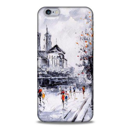 Cityx (22) Apple Iphone 6S Kılıf Silikon Kapak Desenli