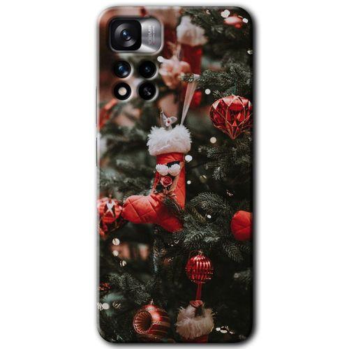 Redmi Note 11 Pro Plus 5G Kılıf HD Desen Baskılı Arka Kapak - Happy New Year + Kırılmaz Cam