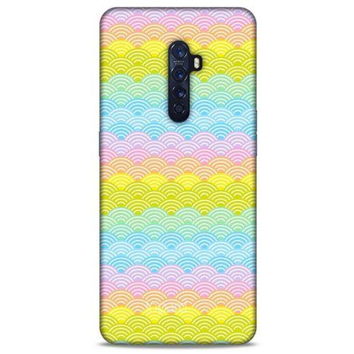 Oppo Reno 2 Kılıf Pastel Renkler (1) Kılıfı Karışık Renkli