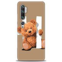 Xiaomi Mi Note 10 Pro Kılıf HD Baskılı Kılıf - Teddy Hı + Tam Ekran Koruyucu