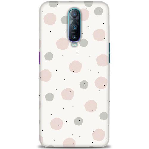 Oppo RX17 Pro Kılıf HD Baskılı Kılıf - Soft Benekler + Tam Ekran Koruyucu