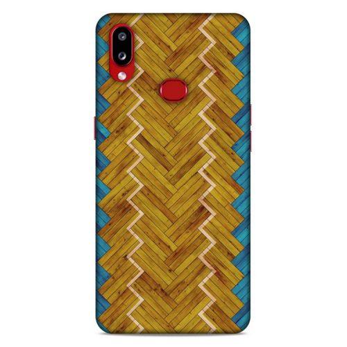 Lopard Samsung Galaxy A10s Uyumlu Kılıf Wood'X (37) Silicone Cover Baskılı