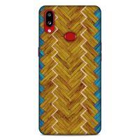 Lopard Samsung Galaxy A10s Uyumlu Kılıf Wood'X (37) Silicone Cover Baskılı