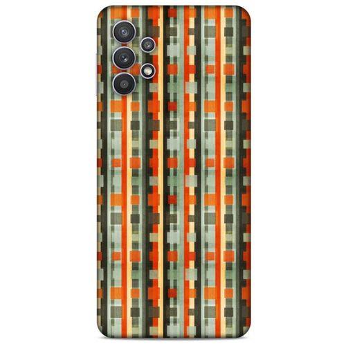 Lopard Samsung Galaxy A32 Uyumlu Kılıf Geometrix (77) Tasarımlı Kılıf
