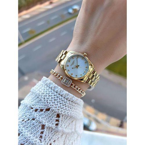 Lee Cooper Çelik Kordonlu 3 Atm Suya Dayanıklı 2 Yıl Garantili Kadın Kol Saati BC.08212.120