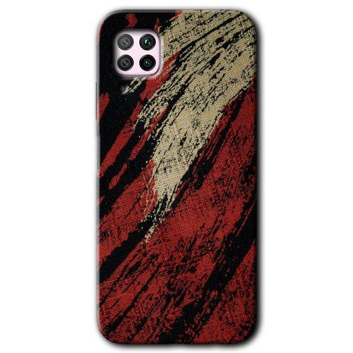 Huawei P40 Lite Kılıf HD Desen Baskılı Arka Kapak - Kumaş Deseni 6