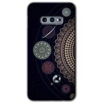 Galaxy S10e Kılıf HD Desen Baskılı Arka Kapak - Gezegen Döngüsü + Kırılmaz Cam