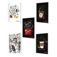 Çınar Coffee Not Defteri A6 60 Yaprak Çizgili Spiralli - 2 adet