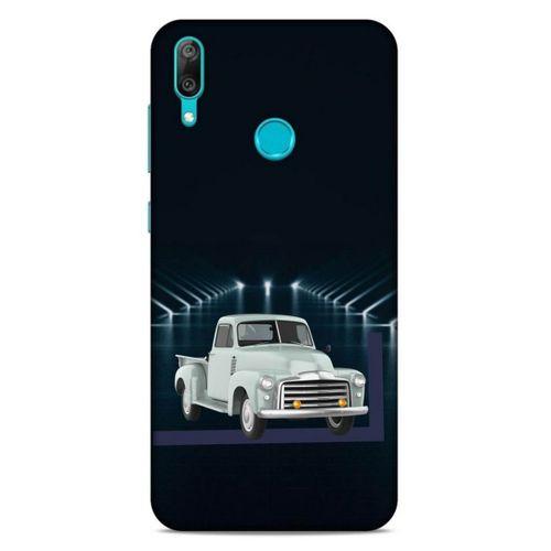 Lopard Huawei Y7 Prime 2019 Uyumlu Kılıf PickUpX (12) Koruyucu Silikon Su Yeşili