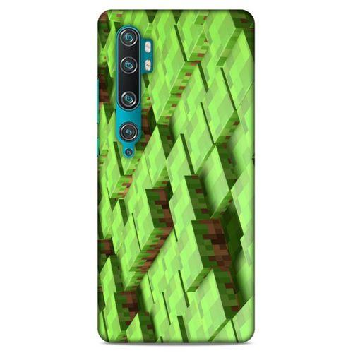 Lopard Xiaomi Mi Cc9 Pro Uyumlu Kılıf PiXel (4) Koruma Kılıfı Koyu Yeşil