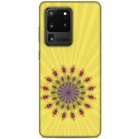 Samsung Galaxy S20 Ultra Kılıf Desenli Özel Seri Tüyler (20) Koruyucu Kılıf