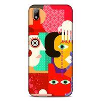 Lopard Huawei Y5 2019 Uyumlu Kılıf Soyut Sanat (15) Baskılı Antişok Kılıf