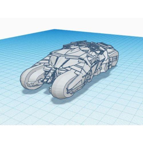 Blade Runner Kitbash Batman Tumbler Spinner (Bu ürün Sadece Plastik parçadır - Almadan Önce Soru Sorabilirsiniz)