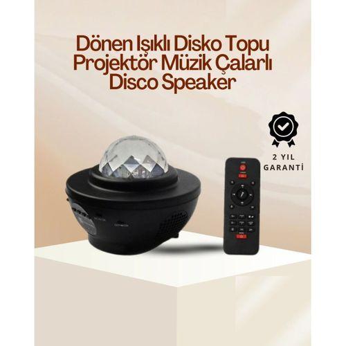 Yıldız & Okyanus Dalga Projektörü – Bluetooth / Usb Hoparlörlü