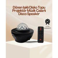 Yıldız & Okyanus Dalga Projektörü – Bluetooth / Usb Hoparlörlü