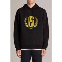 Rainbow Six Gun Baskılı Siyah Erkek Kapşonlu Sweatshirt