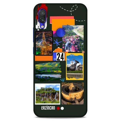 Lopard Xiaomi Redmi Note 7 Pro Uyumlu Kılıf Şehirli ※ (24) Erzincan Darbe Emici Kılıf