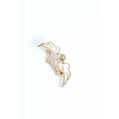 Zirkon Taşlı Metal Broş