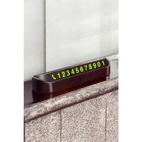 Numaralık Araç İçi Araba Araç Park Numaratör Telefon Numarası Yazma