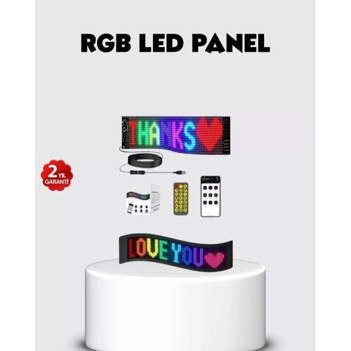 Rgb Led Panel – Usb Güç Girişli, Gıf Ve Yazı Gösterimli Akıllı Ekran
