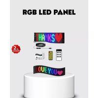 Rgb Led Panel – Usb Güç Girişli, Gıf Ve Yazı Gösterimli Akıllı Ekran