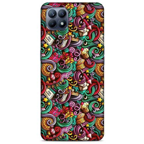 Graffitix (44) Desenli Silikon Kapak Huawei P40 Lite Kılıf