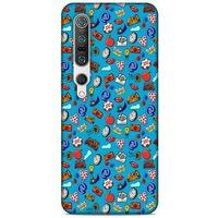 Retro (21) Desen Koruyucu Kapak Renkli Xiaomi Mi 10 Pro Kılıf
