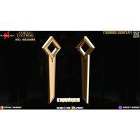 Mel Medarda-E-E-E-E-E-E-FAZRAKLAR Cosplay-Lig Legends-3D Baskı-STL-6910313