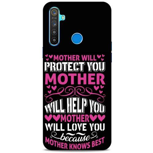 Realme 5i Uyumlu Kılıf Pembe Delisi (46) Core Armor Kılıf Tipografi